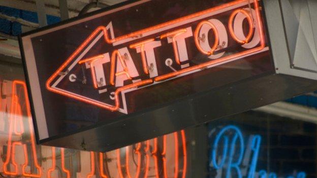 Tattoo sign