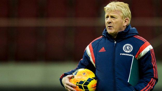 Scotland manager Gordon Strachan