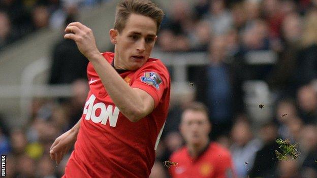 Adnan Januzaj of Manchester United