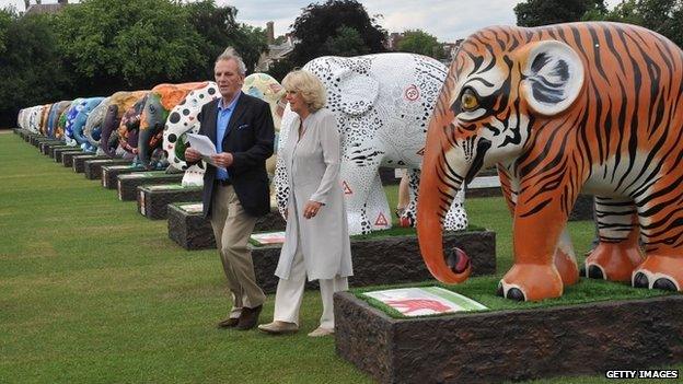 Mark Shand and Duchess of Cornwall