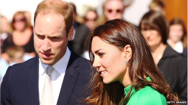 The Duke and Duchess of Cambridge