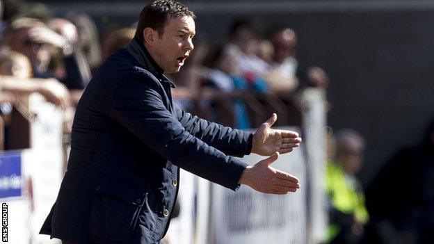 Ross County manager Derek Adams