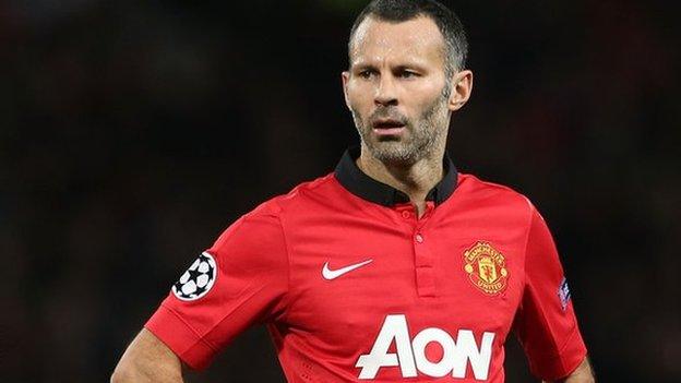 Manchester United's Ryan Giggs