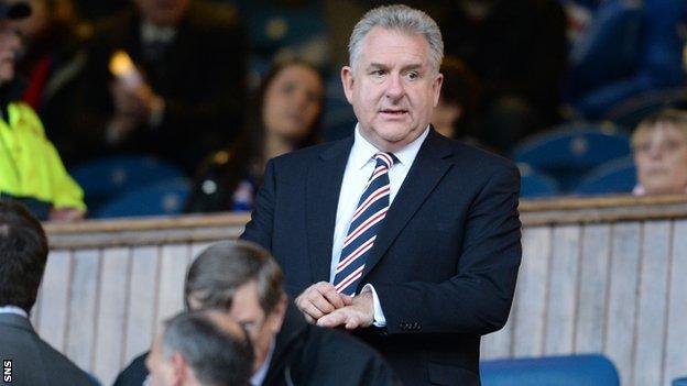 Rangers chief executive Graham Wallace