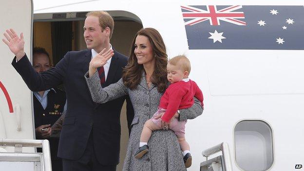 Royal tour ends