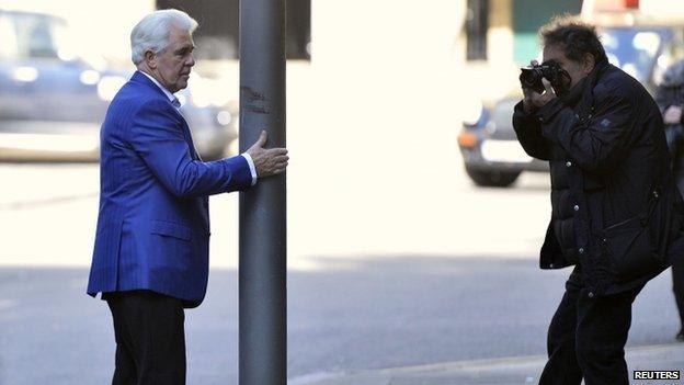 Max Clifford poses for a photo