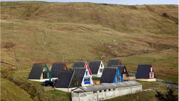 Shetland housing