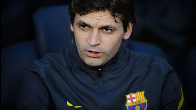 Tito Vilanova - former Barcelona coach