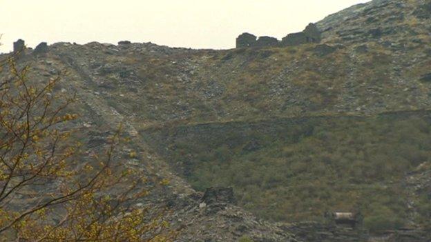 Llechwedd slate quarry