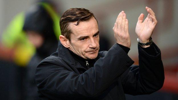 St Mirren boss Danny Lennon