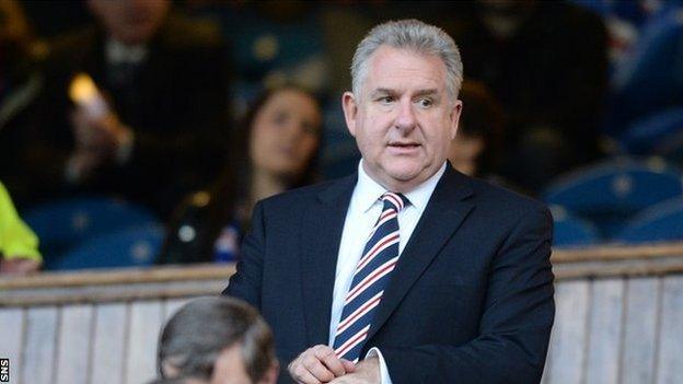 Rangers chief executive Graham Wallace