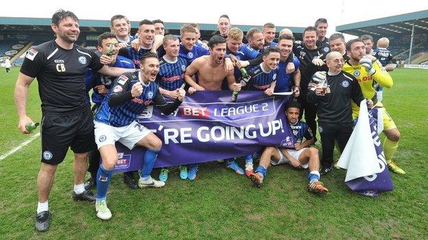 Rochdale celebrate