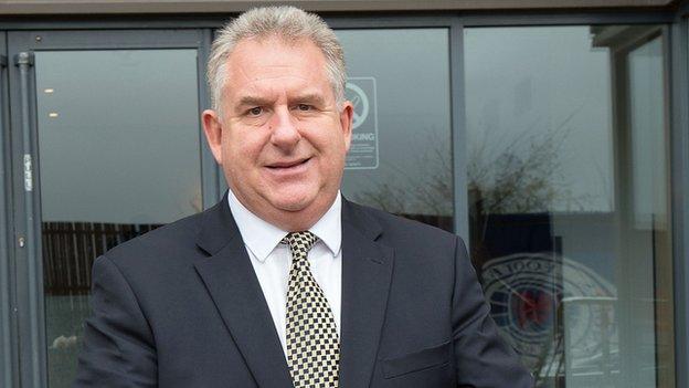 Rangers chief executive Graham Wallace