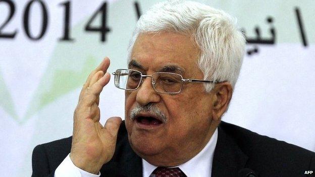 Palestinian President Mahmoud Abbas