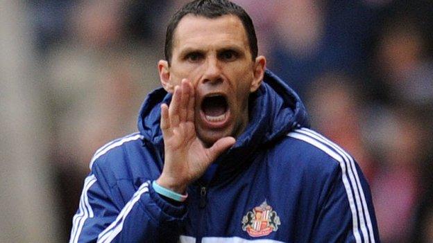 Sunderland manager Gus Poyet