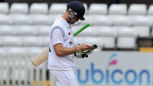 Derbyshire's former Worcestershire opener Stephen Moore