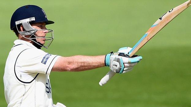 Warwickshire and England batsman Ian Bell