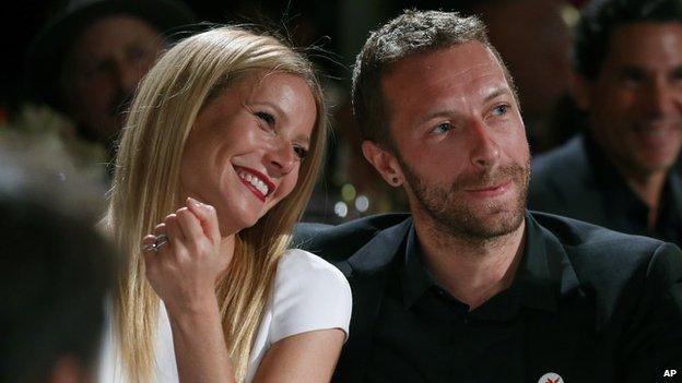 Gwyneth Paltrow and Chris Martin