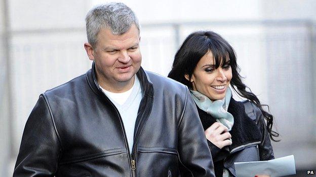 Adrian Chiles and Christine Bleakley