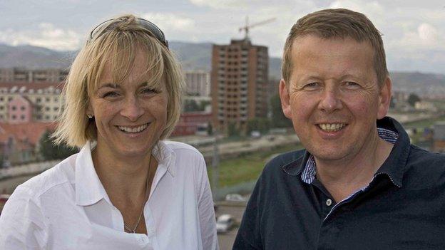 Louise Minchin and Bill Turnbull