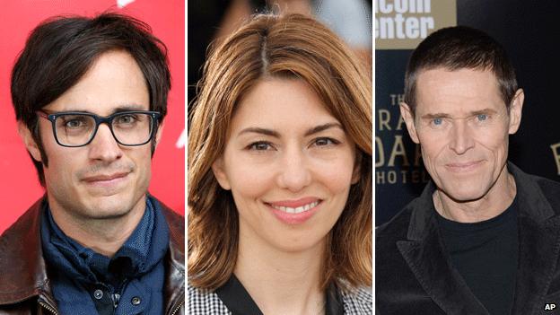 Gael Garcia Bernal, Sofia Coppola, Willem Dafoe