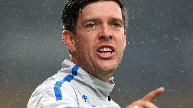 Bristol Rovers manager Darrell Clarke