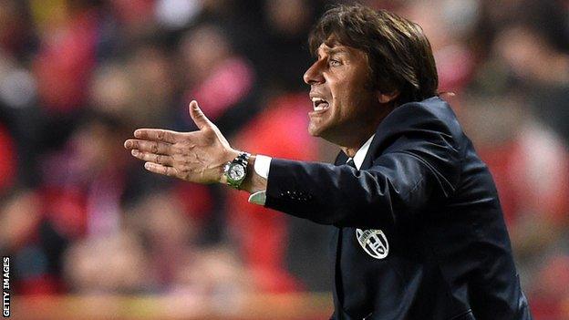 Juventus coach Antonio Conte