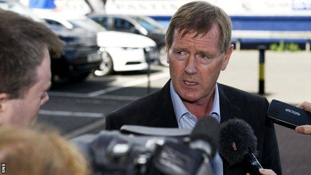 Dave King in Glasgow