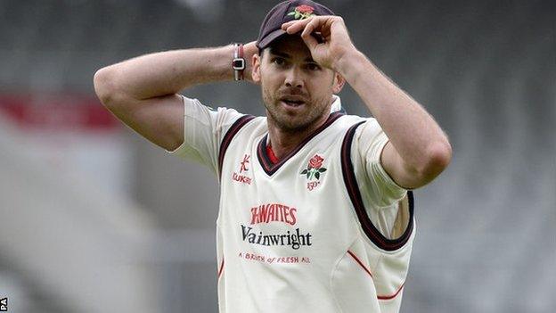 Lancashire's James Anderson