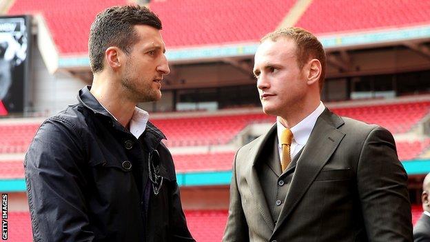 Carl Froch and George Groves