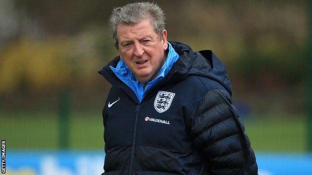 England manager Roy Hodgson