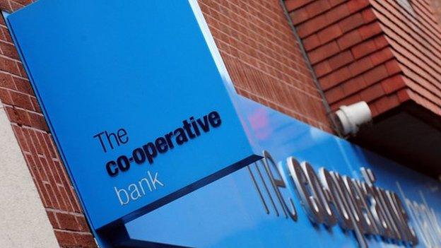 Co-operative Bank sign, Derby