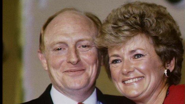 Neil and Glenys Kinnock in 1988