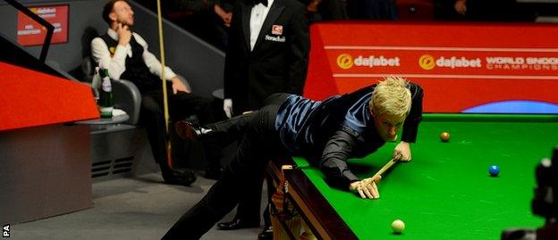 Judd Trump and Neil Robertson