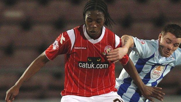 Walsall forward Romaine Sawyers