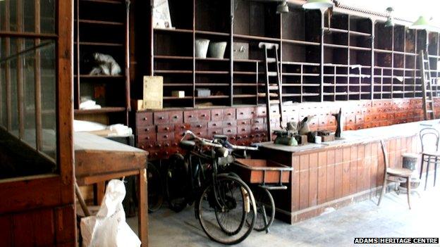 JH Adam & Sons interior, Littleport