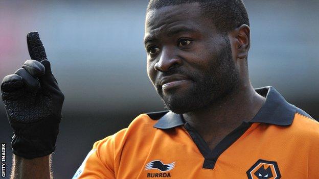 Wolves defender George Elokobi