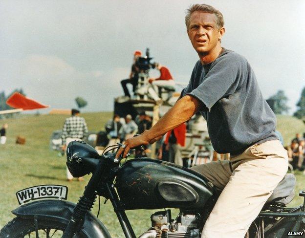 Steve McQueen in the Great Escape