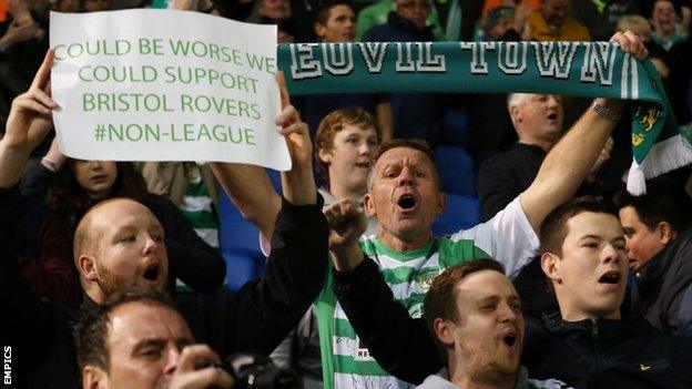 Yeovil Town supporters