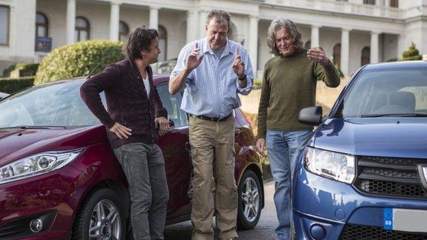 Richard Hammond, Jeremy Clarkson and James May