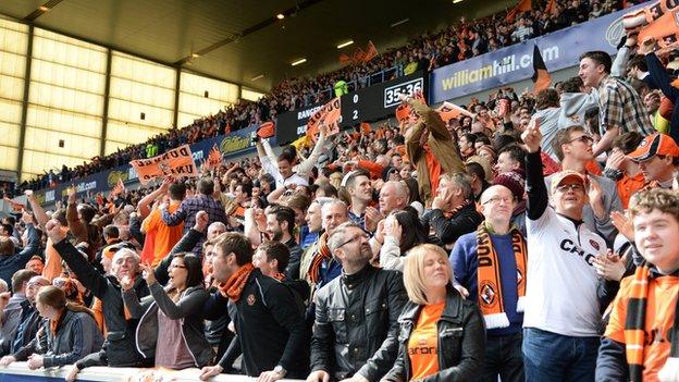 Dundee United fans