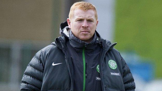 Celtic manager Neil Lennon