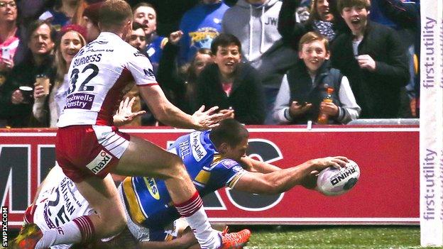 Ryan Hall scores for Leeds