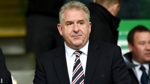 Rangers chief executive Graham Wallace