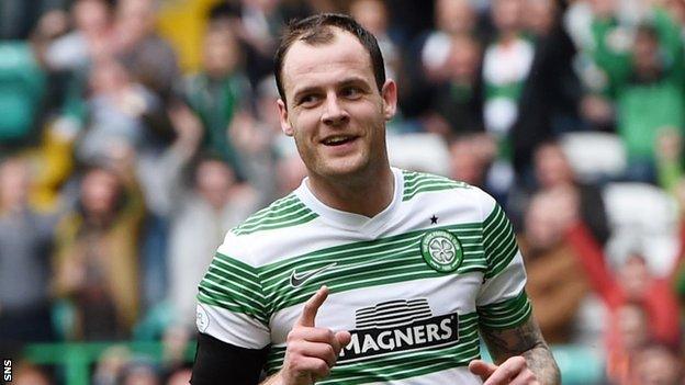 Celtic striker Anthony Stokes