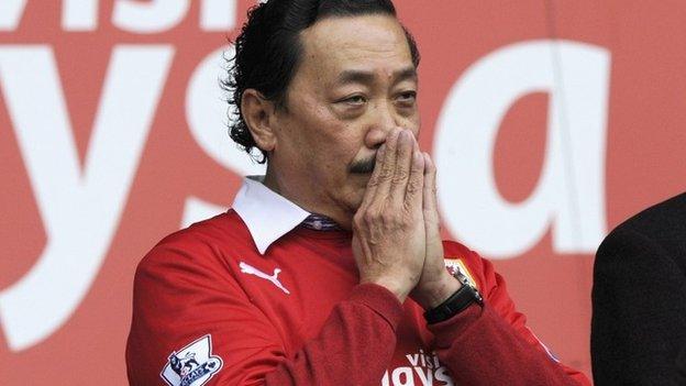 Cardiff owner Vincent Tan