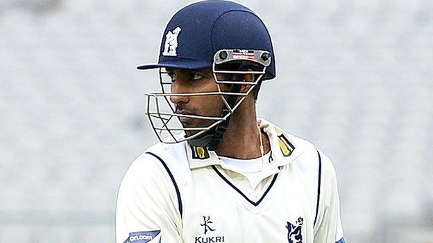 Warwickshire batsman Varun Chopra