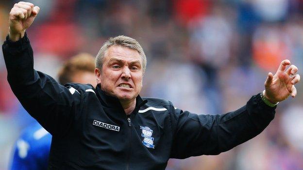 Birmingham manager Lee Clark