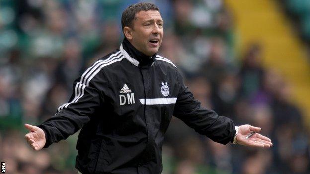 Aberdeen boss Derek McInnes