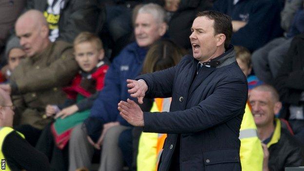 Ross County boss Derek Adams